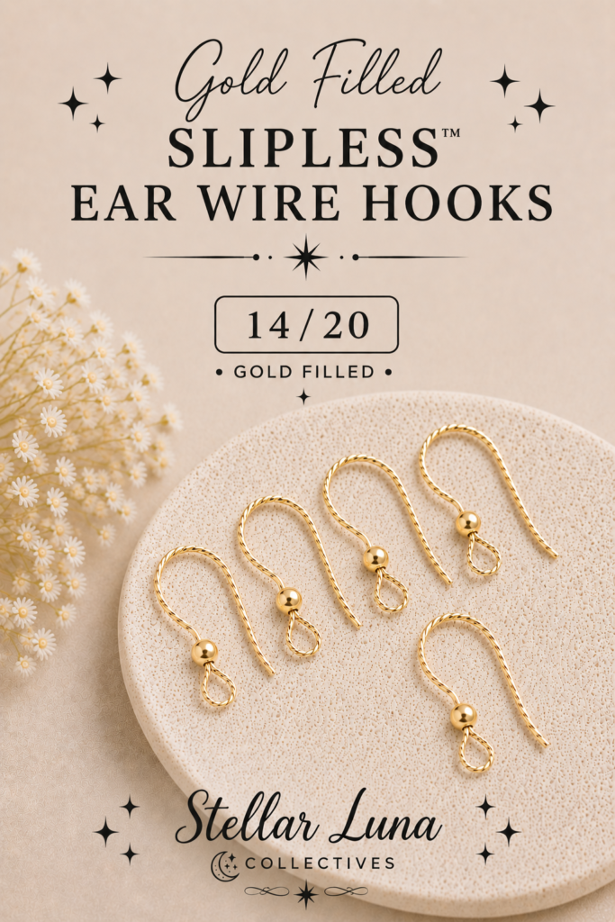 Gold Filled 14/20 Slipless™ Ear Wire Hooks Gold Filled 14/20 Slipless™ Ear Wire Hooks