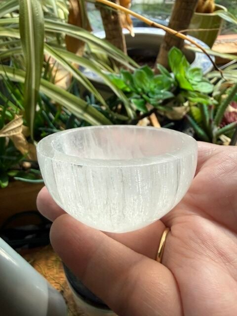 Selenite Bowl 2" - Image 4