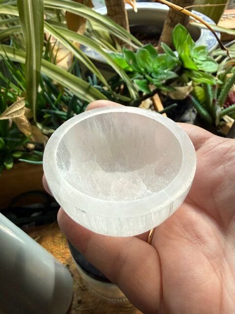 Selenite Bowl 2"